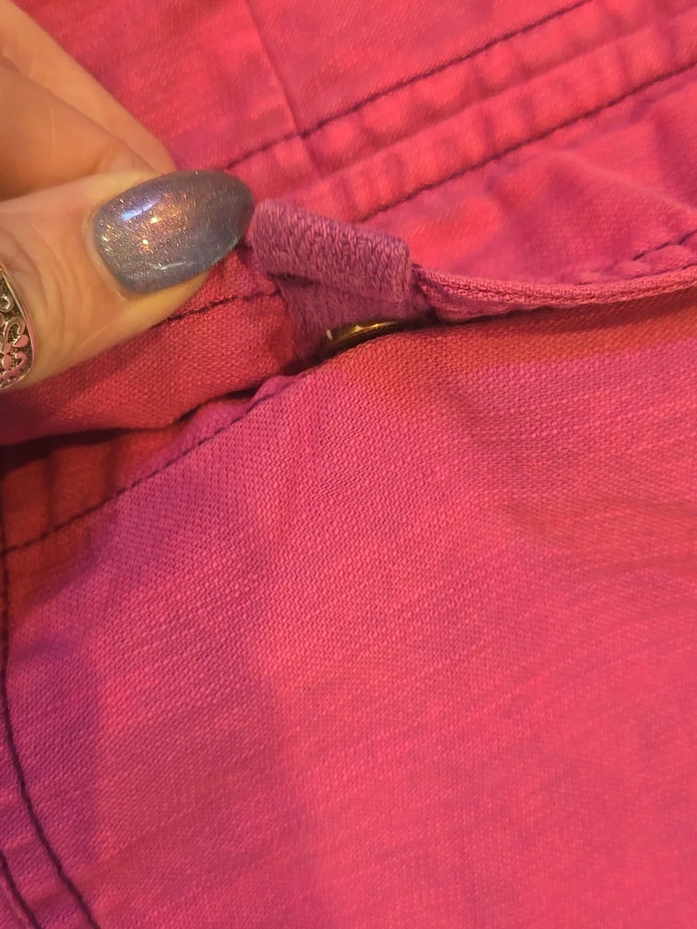 Free People Pink Raw Edge Shorts - Picture 9 of 11